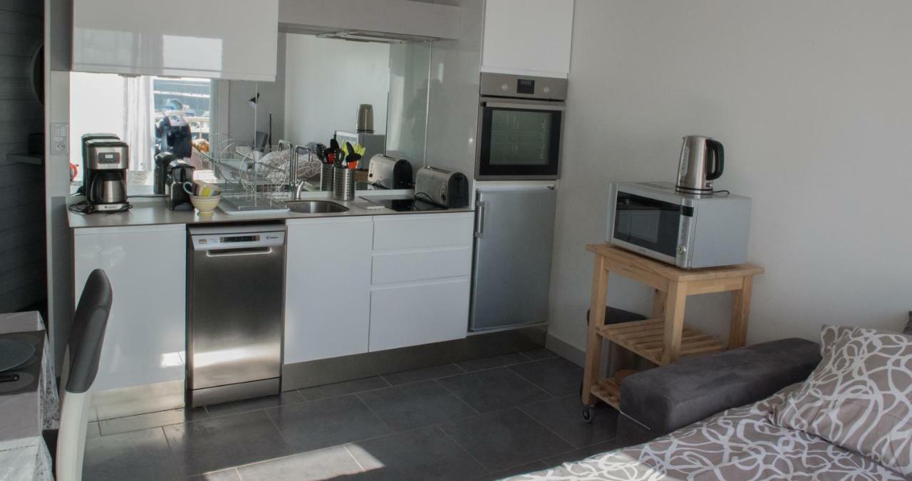 Ferienwohnung Au Bruit Des Vagues Binic Exterior foto